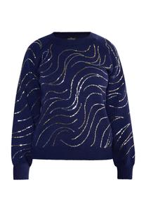 Свитер usha BLACK LABEL Strick, морской