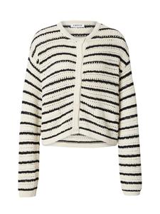 Вязаный кардиган EDITED Ida, бежевый/черный