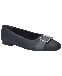 Женские балетки Keely с квадратным носком Easy Street, Navy Matte Croco