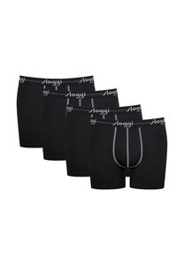 Длинные шорты/брюки, набор из 4 шт., начало sloggi, черный