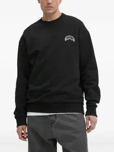 Свитшот с графическим принтом и круглым вырезом Sprayground, черный