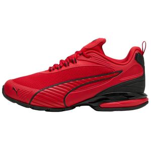 PUMA Магнитные устойчивые к истиранию низкие кроссовки для бега Unisex красный черный