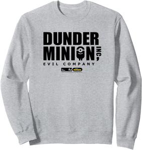 Толстовка The Office X Minions Dunder Minions, серая Nbc