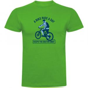 Футболка Kruskis Keep The Doctor Away, зеленый