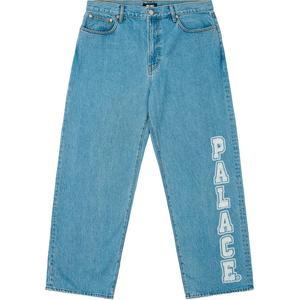 P90 College Stress мешковатые джинсы PALACE, светло-голубой