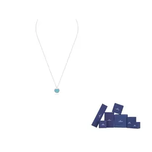 Swarovski Сублима искусственный кристалл кулон унисекс синий