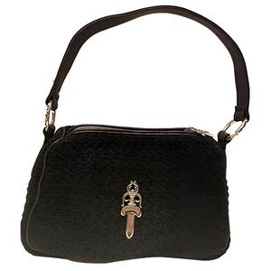 Сумка-курочка из кашемира, женская черная сумка через плечо Chrome Hearts