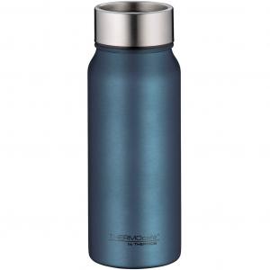 THERMOcafé термокружка TC DRINKING MUG, абсолютно герметичная, пригодна для мытья в посудомоечной машине 0,5 л, 9 ч горячее & 20 ч холодное, разборная крышка с кнопкой Thermocafé, Night blue mat