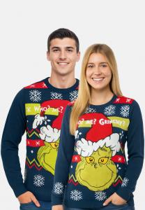 Джемпер United Labels THE GRINCH WEIHNACHTSPULLOVER WHO ME GRINCHY, Blau/Blue