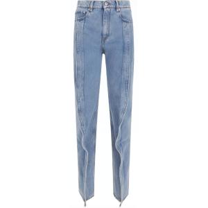 Джинсы Slim Banana с рюшами Y/Project, синий