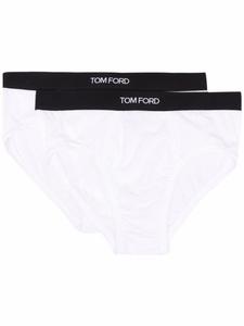TOM FORD трусы-брифы с логотипом, белый