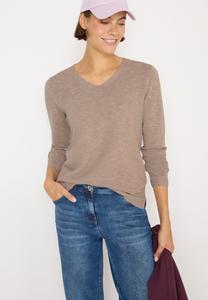Джемпер Cecil V-NECK , Beige/Taupe