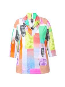 Футболка Ulla Popken Shirt, цвет schneeweiß