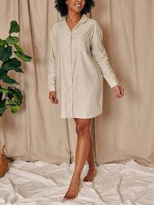 Ночная рубашка расслабленного кроя Pretty You London, Natural