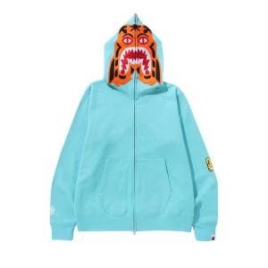 Худи BAPE Tiger Full Zip Hoodie, Green