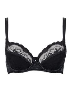 Бюстгальтер на косточках Lisca, черный