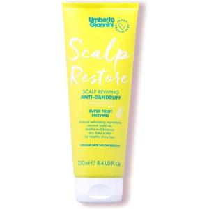 Umberto Giannini Scalp Restore Шампунь для веганов, восстанавливающая формула против перхоти без жестокости с суперфруктовыми ферментами, 250 мл