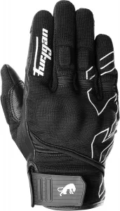 Мужские мотоциклетные перчатки Furygan Jet Neon D3O, ладонь из 100% натуральной кожи, комфортные, летние, дышащие и легкие, совместимы с сенсорными экранами, черные и белые, 2-black-white