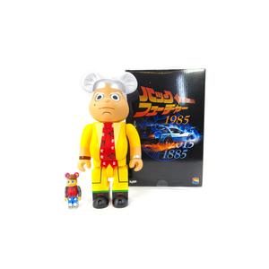 BE@RBRICK Фигурки Back To The Future Martin+Dr. Brown 100% +400% Trendy