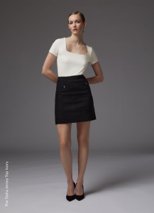 Tasha Кремовая футболка LENZING ECOVERO из вискозы Lk Bennett, слоновая кость