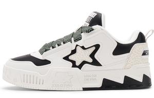 STARTER VOL2 Противоскользящие водонепроницаемые лоу-топ скейтборд кроссовки женские черно-белые, цвет Black White