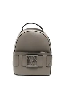 Рюкзак с логотипом Armani Exchange, коричневый