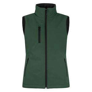 Женский утепленный софтшелл-жилет Equinox Clique, Bottle Green