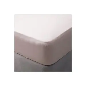 Простыня на резинке , плотность 200 нитей, египетский хлопок BM113 (односпальная кровать) (пастельно-розовый) Belledorm