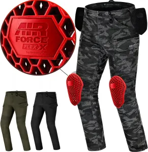 Мотоциклетные брюки Shima Giro 3.0 для мужчин и женщин с защитой коленей, наколенники Airforce, короткие мотоциклетные брюки, брюки-карго, Men's/Camo