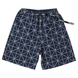 Шорты Kapital Denim Folk-Dojo Easy Shorts, Dark