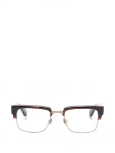 Очки в квадратной оправе Matsuda, коричневый