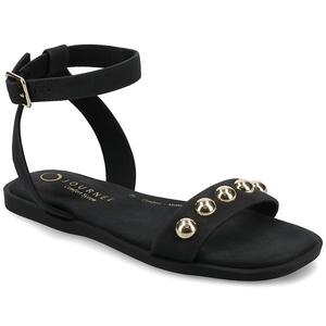 Женские балетки primrose на щиколотке Journee, Black Nubuck