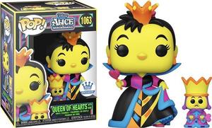 Funko POP Disney Алиса в Стране Чудес 1063, Королева Червей и Специальное издание King Blacklight Funko POP!