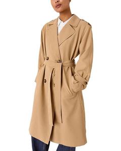 Пальто-тренч Petites Riley Whistles, коричневый/бежевый