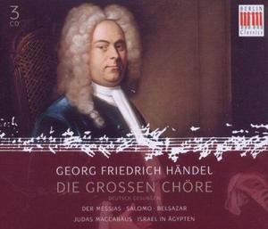 CD диск Handel / Berlin Radio Choir / Brso / Wigle: Choral Works Sung in German