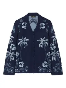 Жаккардовая рубашка Wild Wonder Alanui, синий