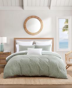 Комплект постельного белья Tommy Bahama Harbor Palm Cotton из 3 предметов, размер Full/Queen Tommy Bahama Home, Green