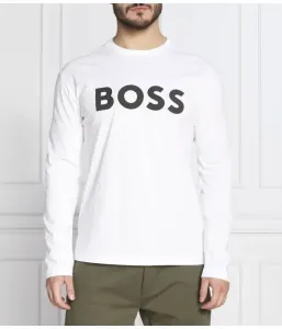 Футболка с длинным рукавом Тогн 1 regular fit Boss Green, белый