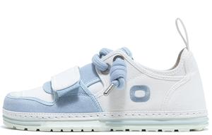 Кроссовки OETZI Lifestyle Shoes Unisex Low-top White Spells Blue, белый/синий