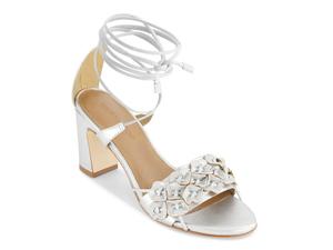 Сандалии Bernardo Ieda Sandal, Silver Metallic Leather