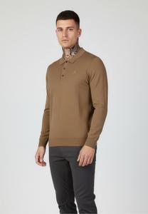 Поло KARL LAGERFELD LS, Camel (655007-554399-430)/Brown