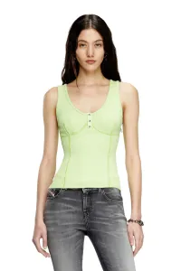 Женская трикотажная футболка без рукавов, размер M-LIANNE