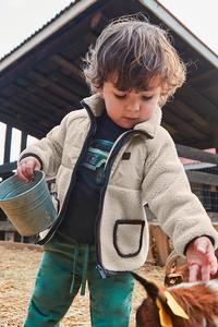 Детская флисовая толстовка Mayoral, бежевый