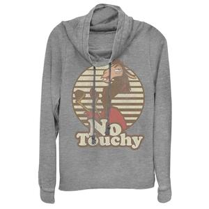 Толстовка Kuzco Llama No Touchy с воротником-хомутом Disney's Emperor's New Groove Juniors Licensed Character