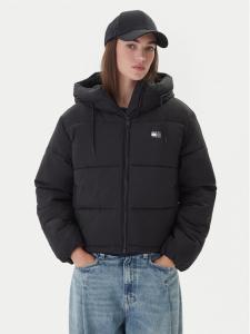 Зимняя куртка regular fit DW0DW21625 Tommy Jeans, черный