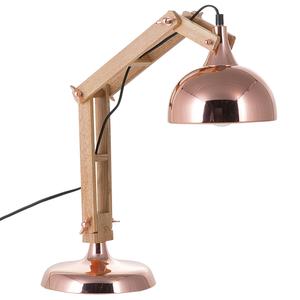 Настольная лампа Beliani, 18x18x53 см, медный