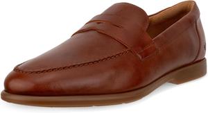 Мужские классические лоферы ECCO Verona с перемычкой, Cognac
