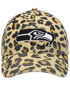Женская шапка '47 Tan Seattle Seahawks Bagheera Clean Up Allover Adjustable '47 Brand