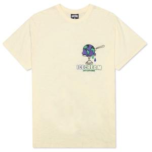 Ice Cream Футболка унисекс бежевая
