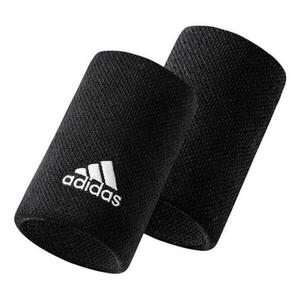 Теннисный браслет adidas, размер Large, цвет 'Black'